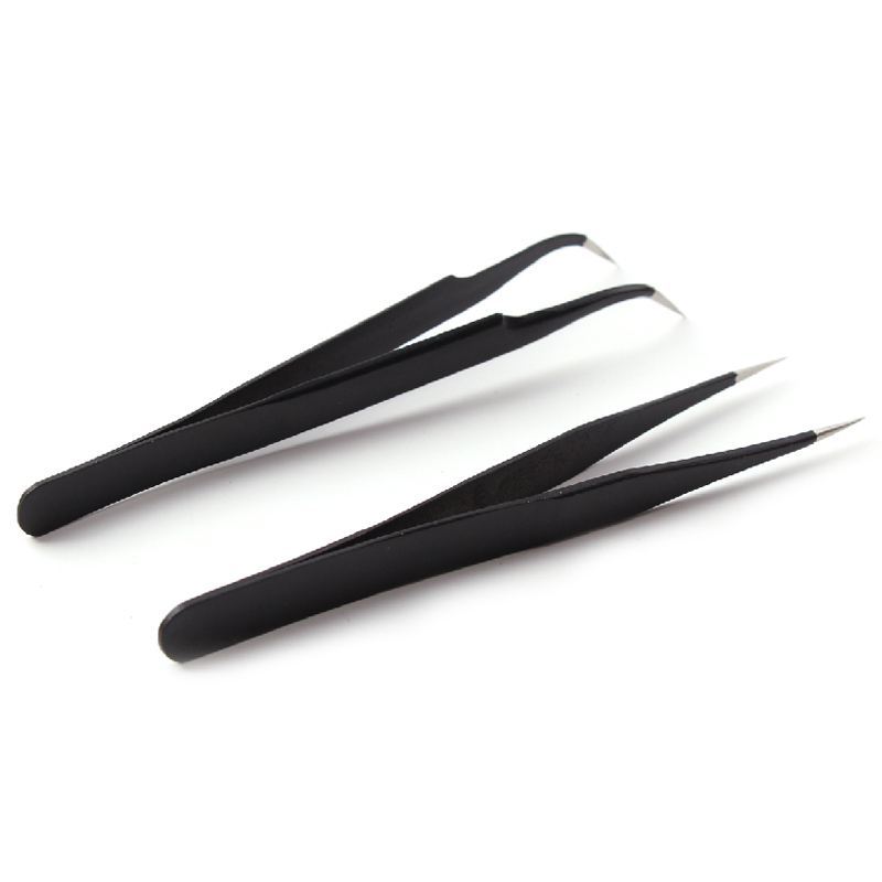 1Pc Stainless Steel Tweezers f – Eyelash Extension Or Extensions recenzja i cena