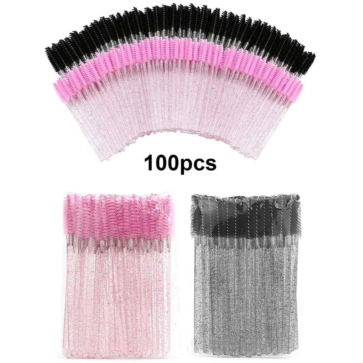Wholesale 100PCS Mascara Spool – Eyelash Extension Wholesale recenzja i cena