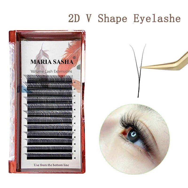 MARIA 2D Y Shape Eyelashes Han – Eyelash Extension For Asian Eyes recenzja i cena