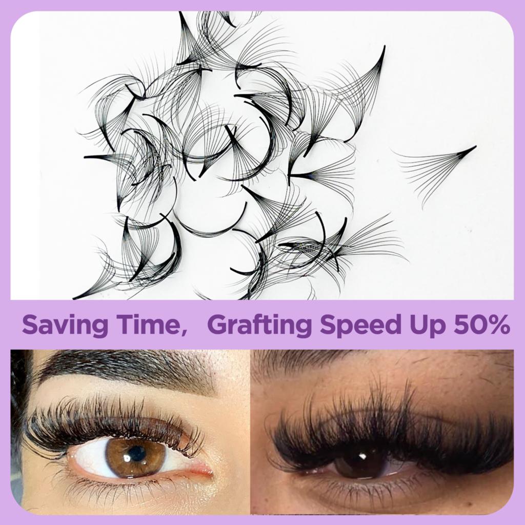 Tbestt Premade Fans Lashes 10D – Eyelash Extension Russian Volume recenzja i cena