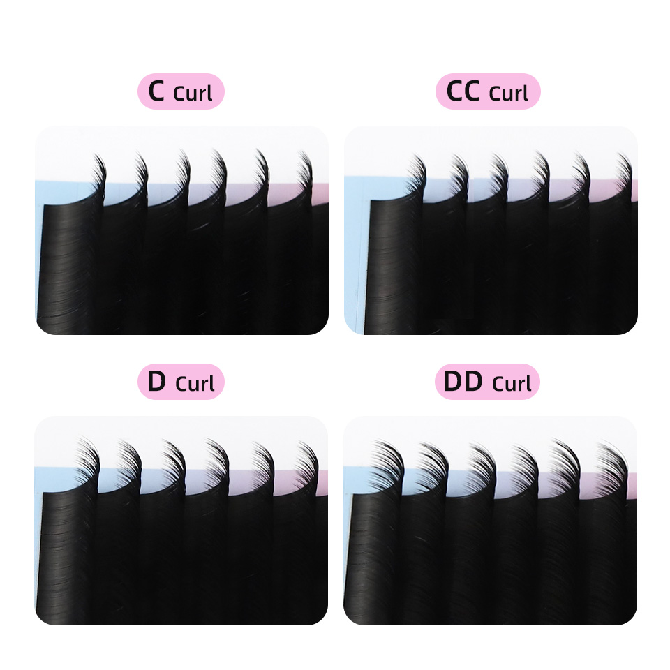 RUJADE 5 Cases/Lot False Eyela – Eyelash Extension Russian Volume recenzja i cena