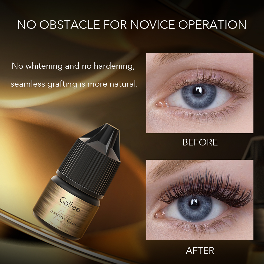 Gollee DIY Lashes Glue 3ml Clu – Eyelash Extension Home Service recenzja i cena