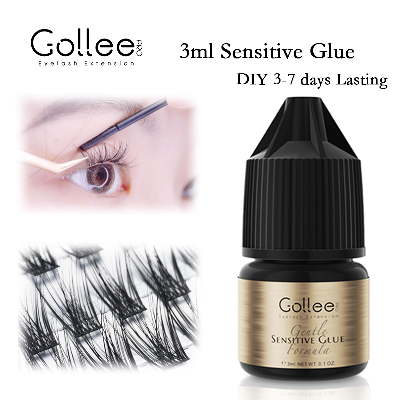 Gollee DIY Lashes Glue 3ml Clu – Eyelash Extension Home Service recenzja i cena