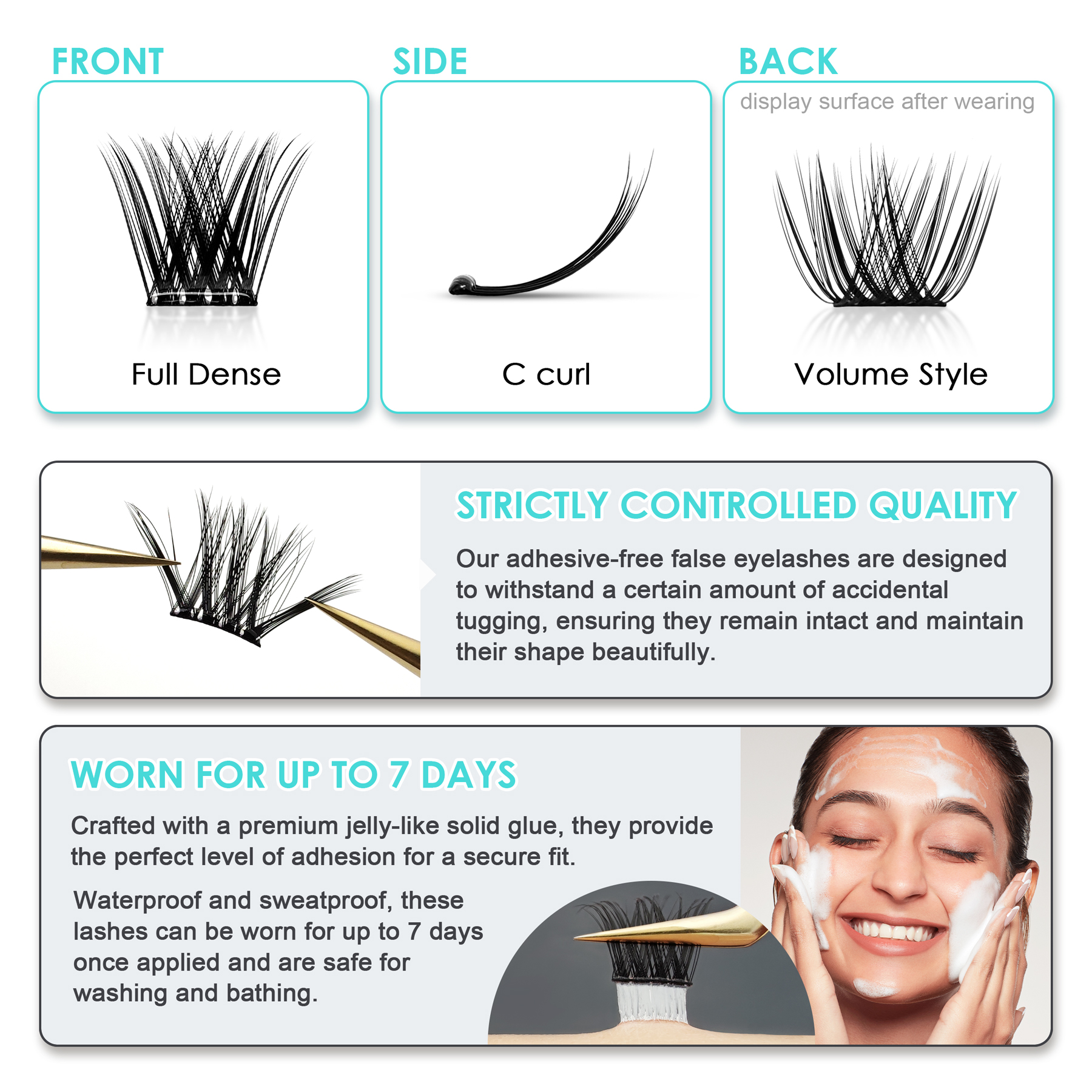 SEEDEW Self Adhesive Eyelashes – Eyelash Extension Home Service recenzja i cena